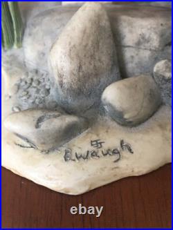 Border Fine Arts Otter and Trout WW5 Vintage 1989 by Elizabeth Waugh