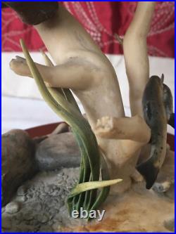 Border Fine Arts Otter and Trout WW5 Vintage 1989 by Elizabeth Waugh