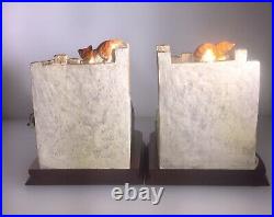 Border Fine Arts Pair Bookends Not A Moments Peace Ltd Ed New Boxed