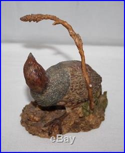 Border Fine Arts Partridge, Style One Rare Early Model Signed Anne Wall