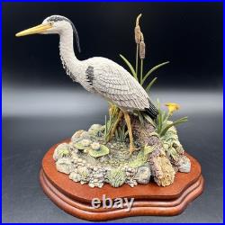 Border Fine Arts Patience L123 Heron Limited Edition Figure Model 1992 with COA