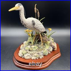Border Fine Arts Patience L123 Heron Limited Edition Figure Model 1992 with COA Border Fine Arts Patience L123 Heron Limited Edition Figure Model 1992 with COA
