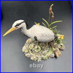 Border Fine Arts Patience L123 Heron Limited Edition Figure Model 1992 with COA