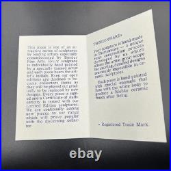 Border Fine Arts Patience L123 Heron Limited Edition Figure Model 1992 with COA