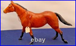 Border Fine Arts Pottery Company Thoroughbred Model Horse Figurine Ceramic