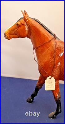 Border Fine Arts Pottery Company Thoroughbred Model Horse Figurine Ceramic
