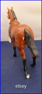 Border Fine Arts Pottery Company Thoroughbred Model Horse Figurine Ceramic