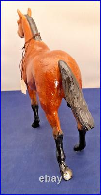 Border Fine Arts Pottery Company Thoroughbred Model Horse Figurine Ceramic