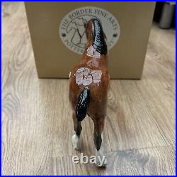 Border Fine Arts Pottery Horse / Pony Figure Clydesdale Stallion A4594