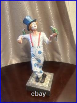 Border Fine Arts Pretty Boy B1042 Clown Parrots Limited Edition 80/500 2006