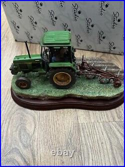 Border Fine Arts Pulling Power John Deere 2140 Tractor