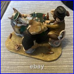 Border Fine Arts Rats The Way to do it! RAT PACK A7907 Rats Playing Poker Enesco
