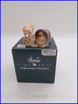 Border Fine Arts Ray Ayres Piglet & Hen 1984 RARE