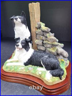 Border Fine Arts Ready and Waiting Working Border Collie Figurines Border Fine Arts Ready and Waiting Working Border Collie Figurines