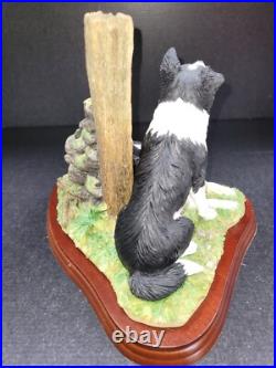 Border Fine Arts Ready and Waiting Working Border Collie Figurines Border Fine Arts Ready and Waiting Working Border Collie Figurines