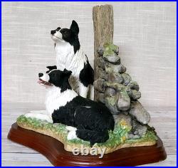Border Fine Arts'Ready and Waiting' from The Border Collie Collection A6129