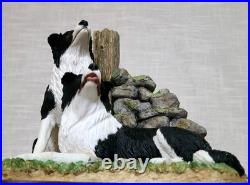Border Fine Arts'Ready and Waiting' from The Border Collie Collection A6129