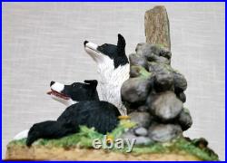 Border Fine Arts'Ready and Waiting' from The Border Collie Collection A6129
