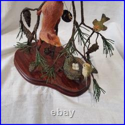 Border Fine Arts Red Squirrel & Goldcrests RJ Ayres B0862 43/500