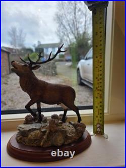Border Fine Arts Red Stag A1485. LTD Edition. No Box Good Condition