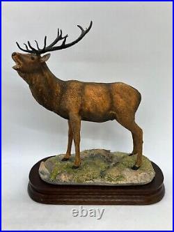 Border Fine Arts Red Stag No L20 by Ray Ayres Ltd Edition 413/750 Dated 1979