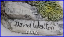 Border Fine Arts Red Stag Standing on Rocks Modelled by David Walton no. 151