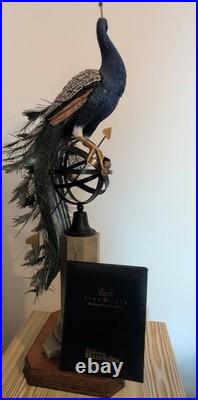 Border Fine Arts Regal Splendour Peacock LE 368/500 Richard Roberts COA