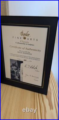 Border Fine Arts Regal Splendour Peacock LE 368/500 Richard Roberts COA