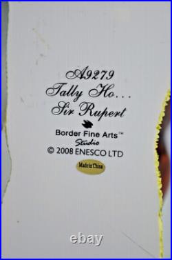 Border Fine Arts Reynard The Fox Figure Tally Ho Sir Rupert A9279