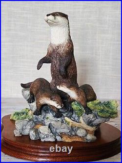 Border Fine Arts'Riverview' Rare Vintage Ltd Edn 170/3000 Figurine by R. Roberts