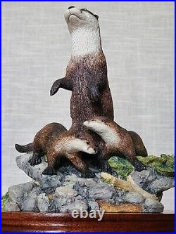 Border Fine Arts'Riverview' Rare Vintage Ltd Edn 170/3000 Figurine by R. Roberts