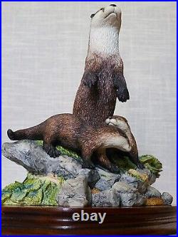 Border Fine Arts'Riverview' Rare Vintage Ltd Edn 170/3000 Figurine by R. Roberts