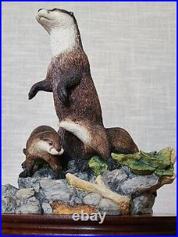 Border Fine Arts'Riverview' Rare Vintage Ltd Edn 170/3000 Figurine by R. Roberts