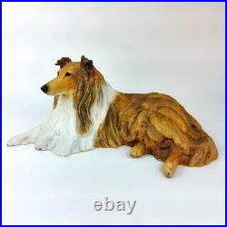 Border Fine Arts Rough Collie Figurine Dogs & Pups Galore Collection home decor