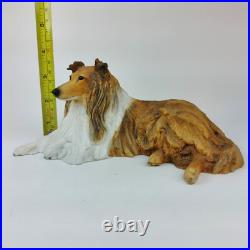Border Fine Arts Rough Collie Figurine Dogs & Pups Galore Collection home decor