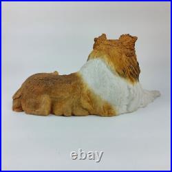 Border Fine Arts Rough Collie Figurine Dogs & Pups Galore Collection home decor