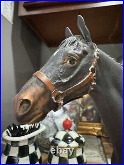 Border Fine Arts Ruffian Statue #45/#2500 Racehorse Memorabilia