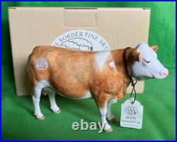 Border Fine Arts SIMMENTAL COW NEW Boxed A5278
