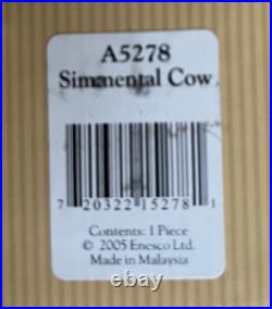 Border Fine Arts SIMMENTAL COW NEW Boxed A5278