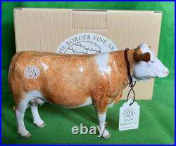 Border Fine Arts SIMMENTAL COW NEW Boxed A5278