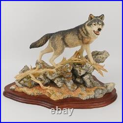 Border Fine Arts, STW07, Pack Leader, Wolf (large Size)