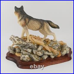 Border Fine Arts, STW07, Pack Leader, Wolf (large Size)