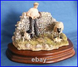 Border Fine Arts Safe Delivery Shepherd Sheep Dog Ltd Ed Signed Ayres Boxed Rare