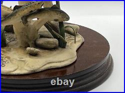 Border Fine Arts Scene Otter and Brown Trout No. WW5 by E Waugh