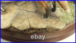 Border Fine Arts Scenting Fun B1261 Fox Family Originally sold to members only