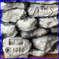 Border Fine Arts Scotch sheep and three lambs? Signed Ayres 1972 James Herriot