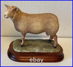 Border Fine Arts Sculpture -Charollais Ram Limited Edition 191/750 Ayres
