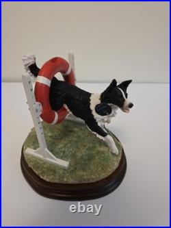 Border Fine Arts Sculpture Through the Hoop B0953 2005 Ltd Ed. Original Box