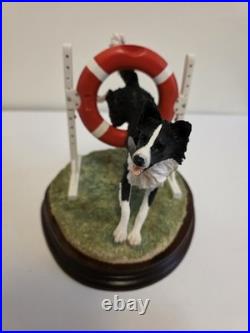 Border Fine Arts Sculpture Through the Hoop B0953 2005 Ltd Ed. Original Box