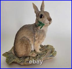 Border Fine Arts Seated Rabbit #JB4 Judy Boyt 1983 Perfect and Original Box